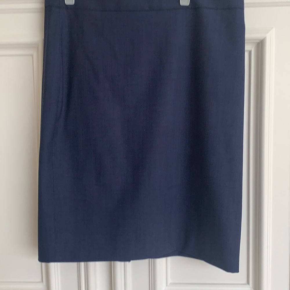 New postal blue pencil skirt 23 inches long